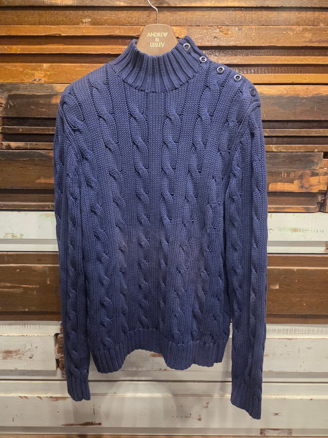 폴로랄프로렌 모호크넥 케이블니트 상품이미지10