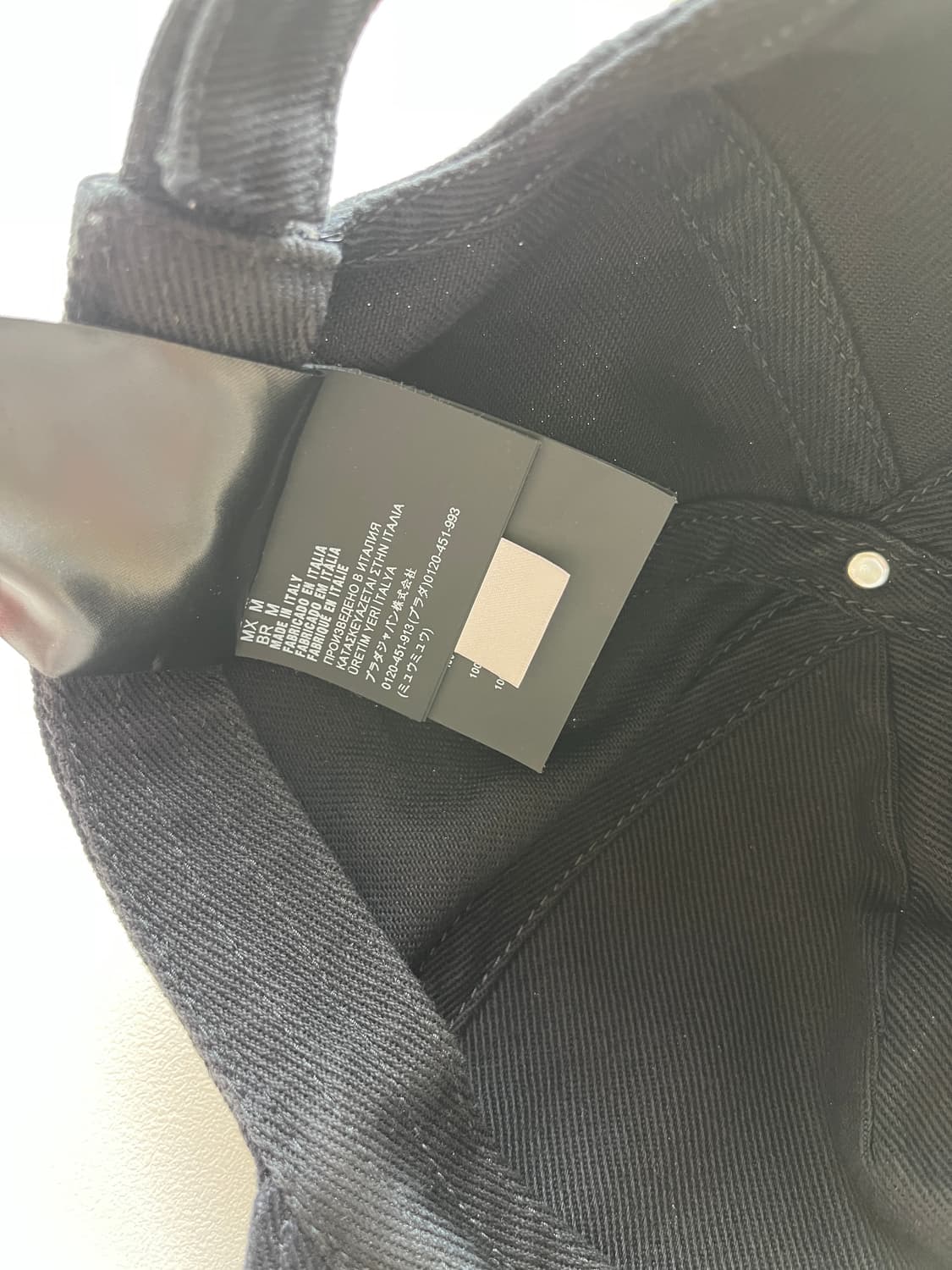 미우미우 볼캡 블랙 장원영 모자 M 팔아요 상품이미지6