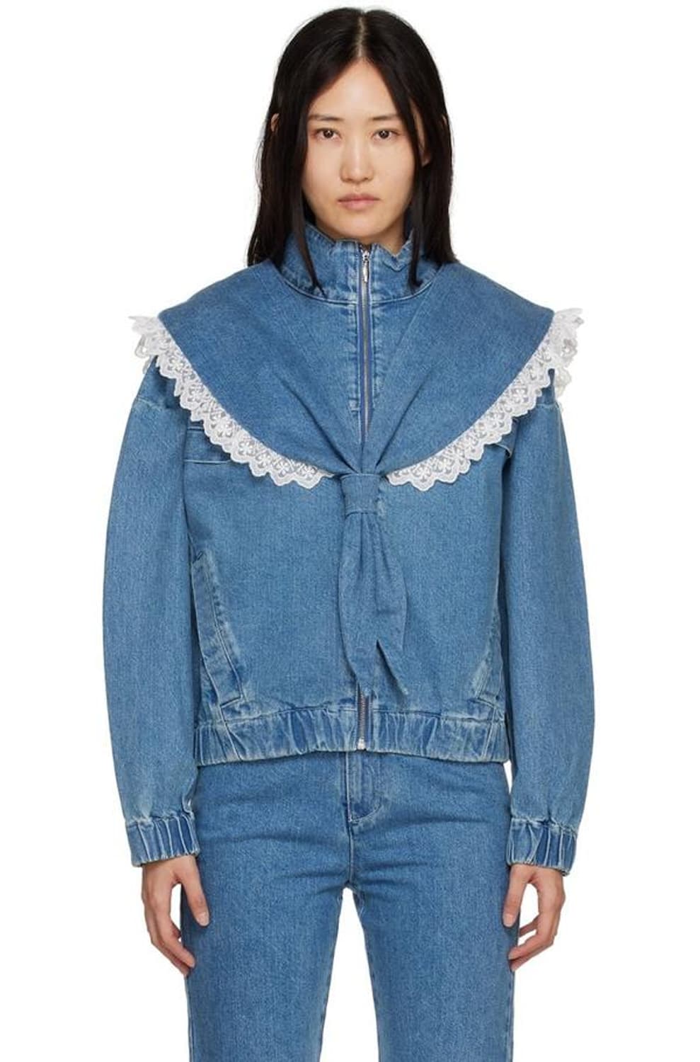 슈슈통 shushutong 세일러 데님 자켓 6 상품이미지2