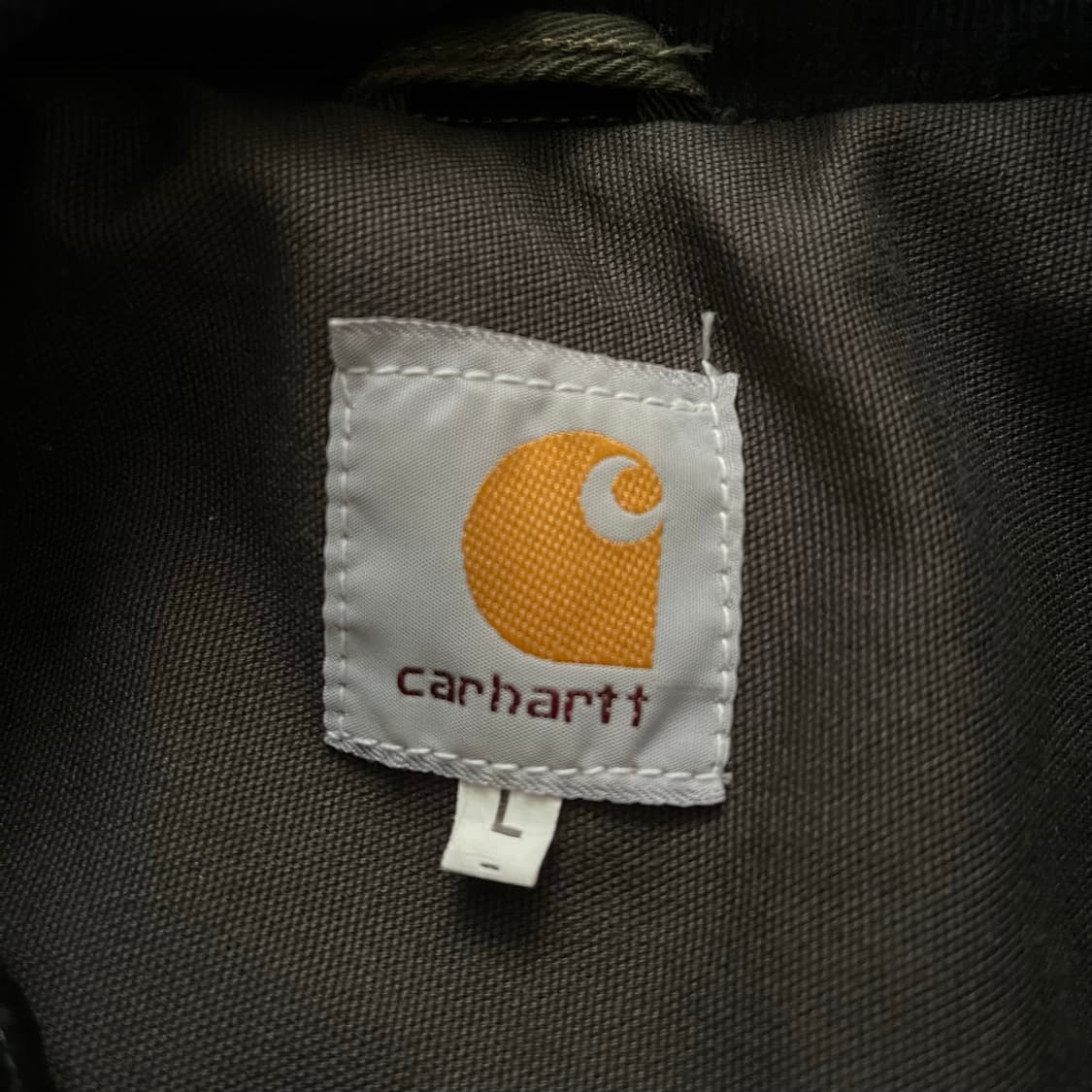 칼하트 로고 리메이크 워크 자켓 상품이미지6