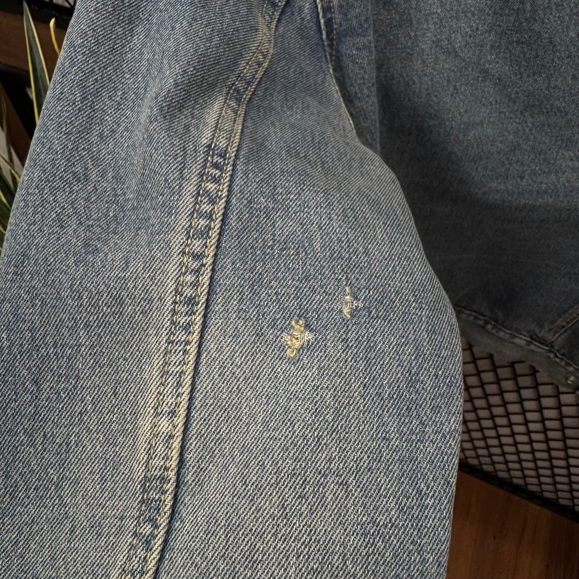 리바이스 타입 3 쉐르파 연청 워싱 데님 트러커 자켓 L 상품이미지8