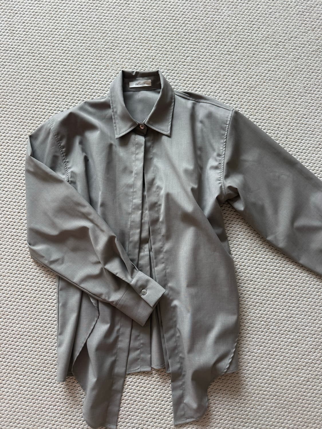 [Persona] double layer tie blouse 페르소나 상품이미지4