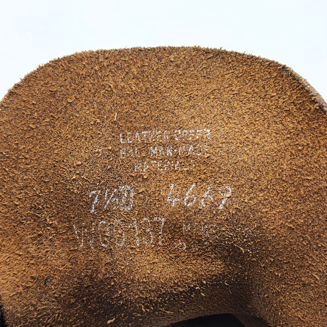 울버린 1000마일 플레인토 워크부츠 버건디 (7 1/2 D) 상품이미지5