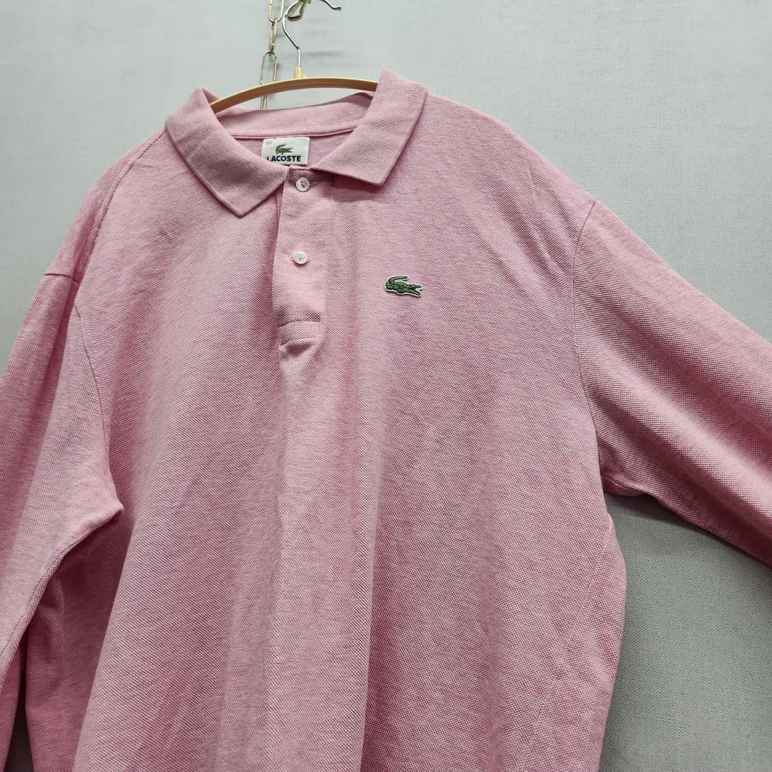 라코스테 로고 PK 긴팔 롱슬리브 105(XL) 남여공용 상품이미지3