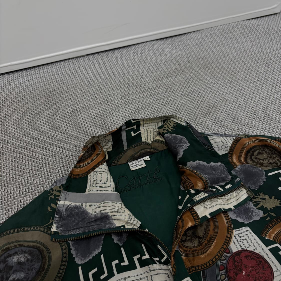 Japanese vintage 에스닉 바로크 패턴 자켓 상품이미지2