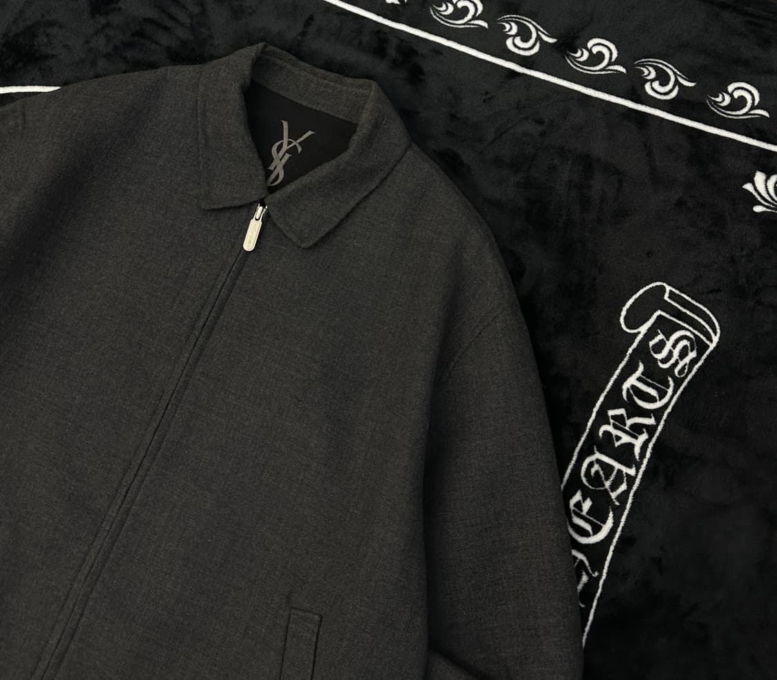 YSL 입생로랑 다크그레이 미니멀자켓 110 상품이미지1
