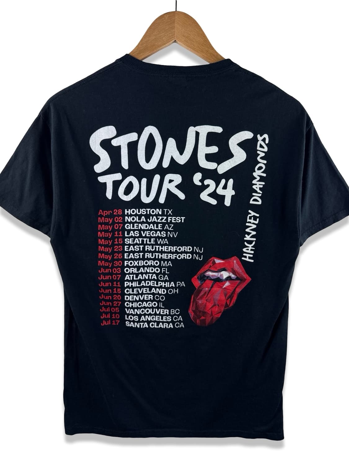 롤링스톤즈 해크니 다이아몬즈 과일방 밴드티셔츠2098 상품이미지2