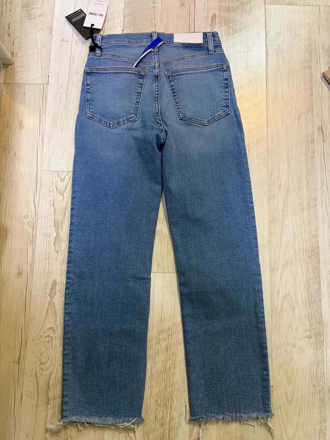 [26] 리던 REDONE 70s Stove Pipe 데님 청바지 새상품 상품이미지4