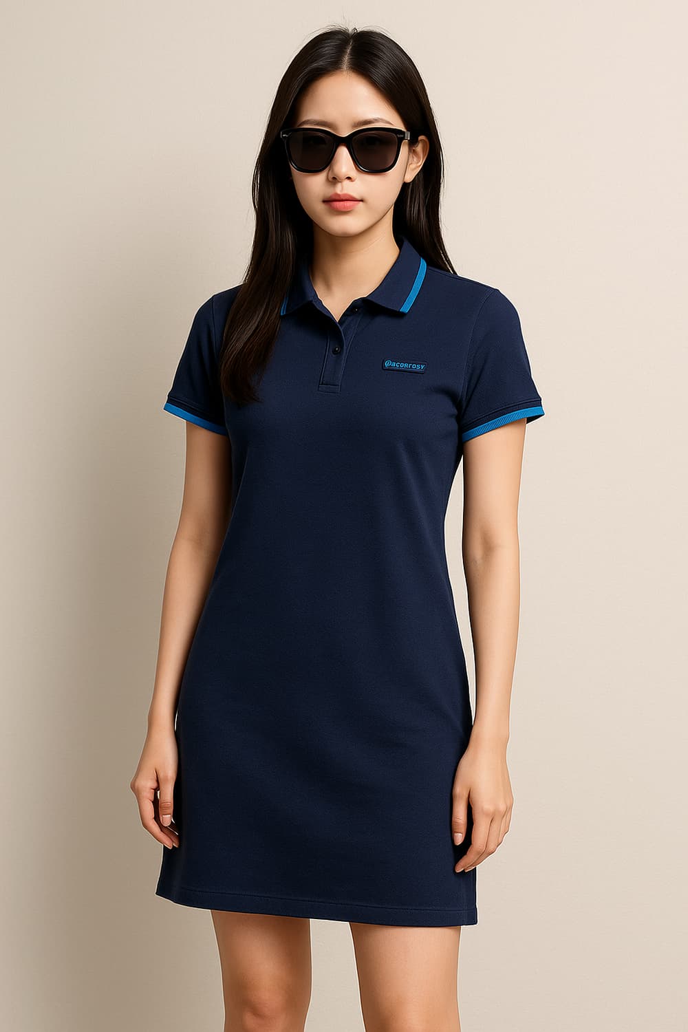 디스커버리. 여자 익스페디션 베이직 폴로 원피스_100 상품이미지1