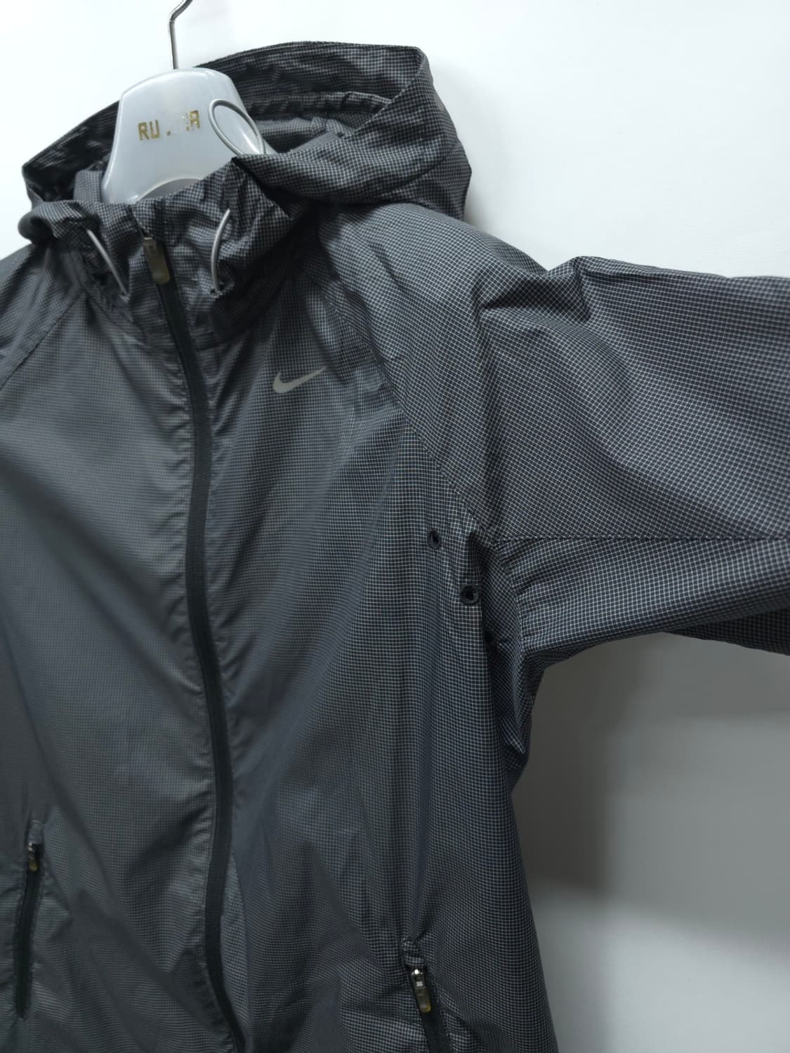나이키 러닝 그리드 패턴 후드 바람막이 (S사이즈) 상품이미지4