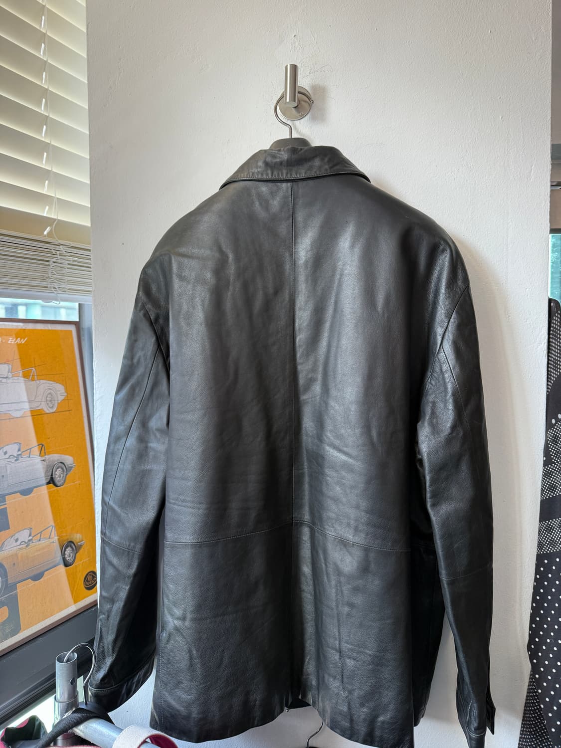 헨리코튼 양가죽 싱글 가죽자켓 XL 상품이미지7