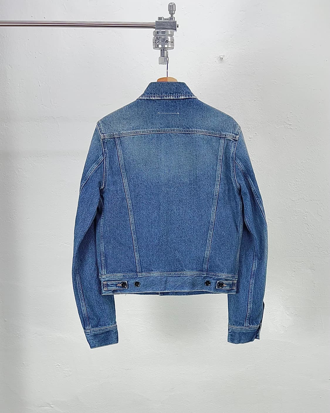 MM6 22fw 그린 캐스트 플랩 포켓 워싱 데님 자켓 상품이미지6