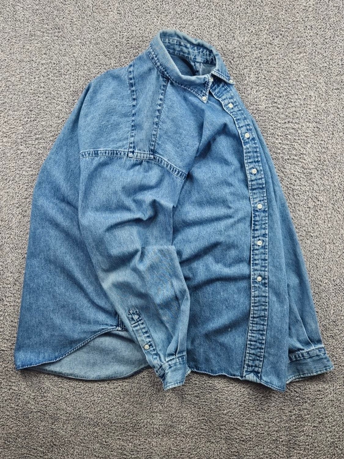 80's 폴로랄프로렌 블레어 데님 셔츠 ( L ) / 11453 상품이미지4