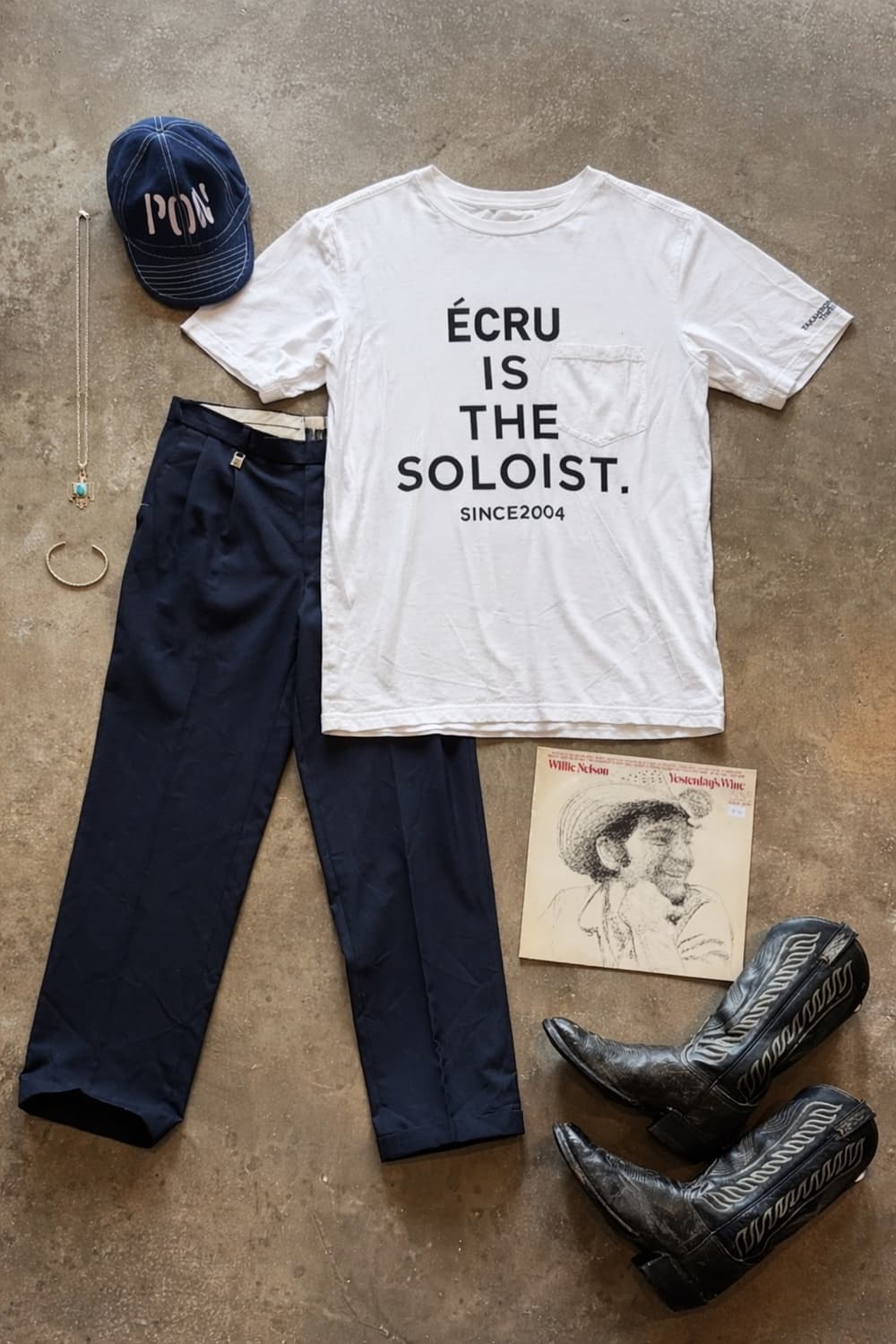 Soloist Ecru 20th Anniversary 티셔츠 상품이미지1