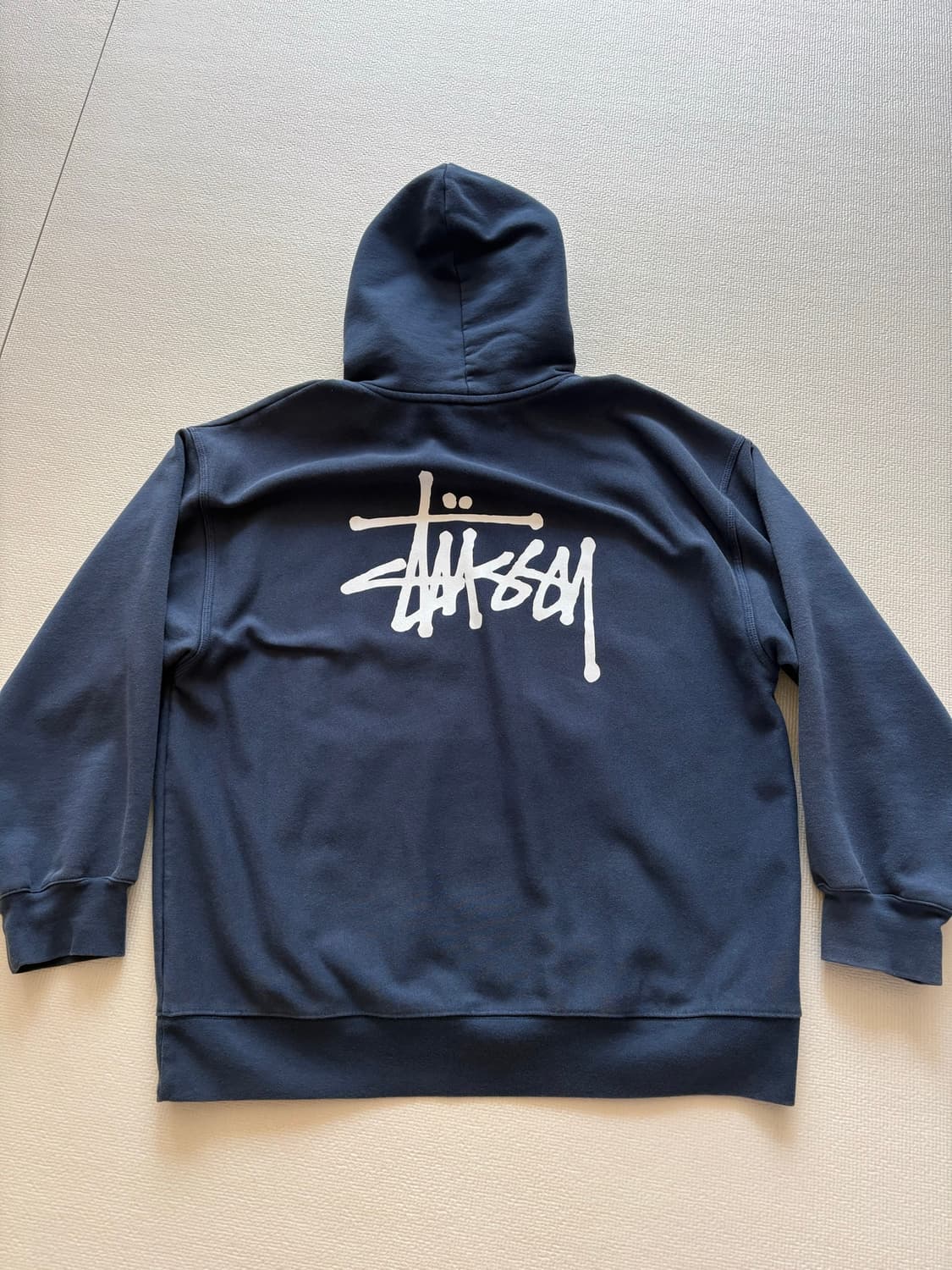스투시 후드티 (네이비, 2XL) 상품이미지2