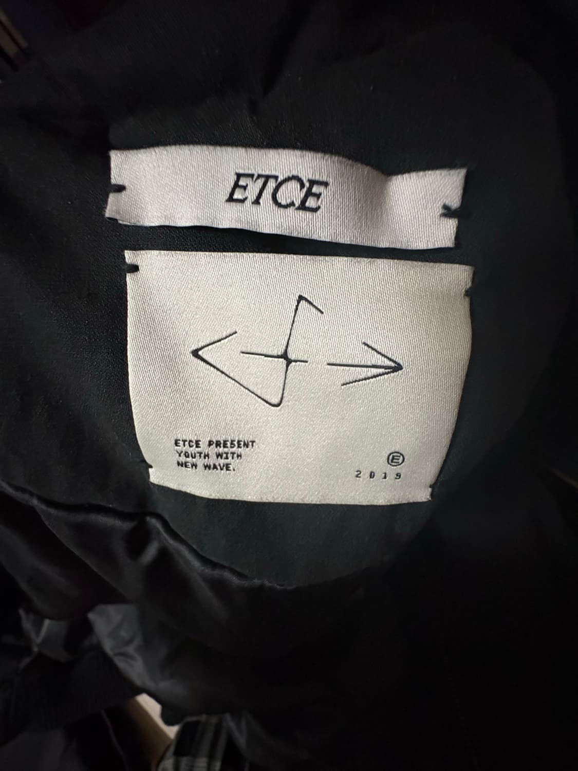 ETCE 이티씨이 빈티지 워시드 봄버 블랙 상품이미지3
