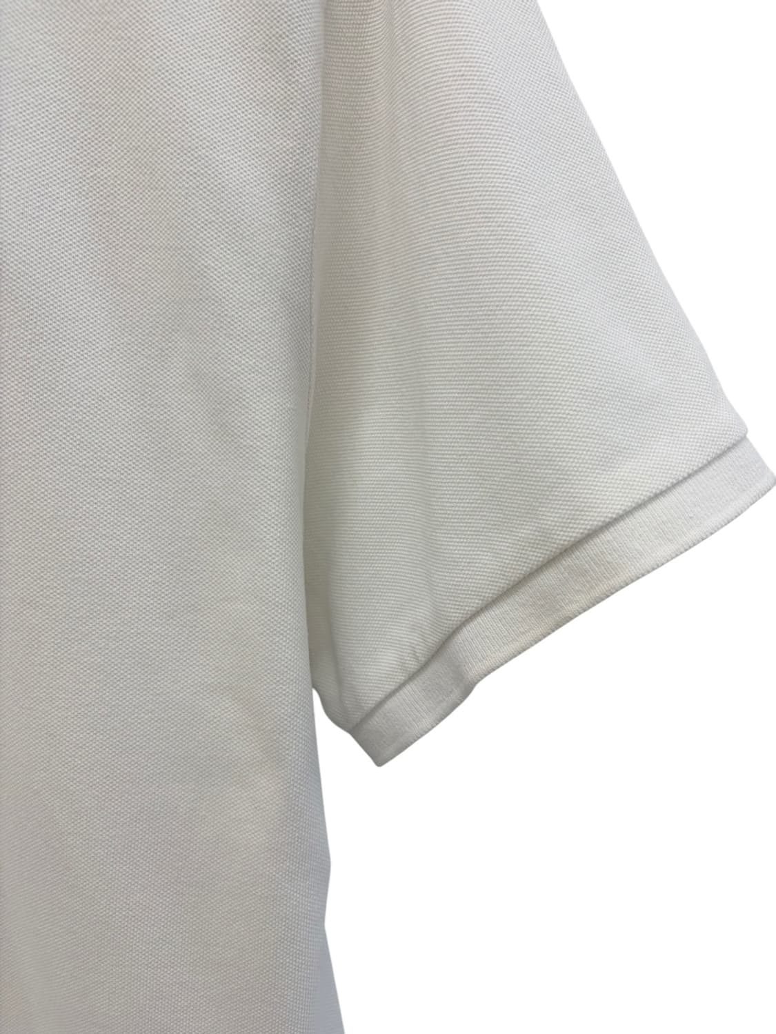 폴로 QR신형 피케티 카라티 반팔 화이트 (XL) 상품이미지4