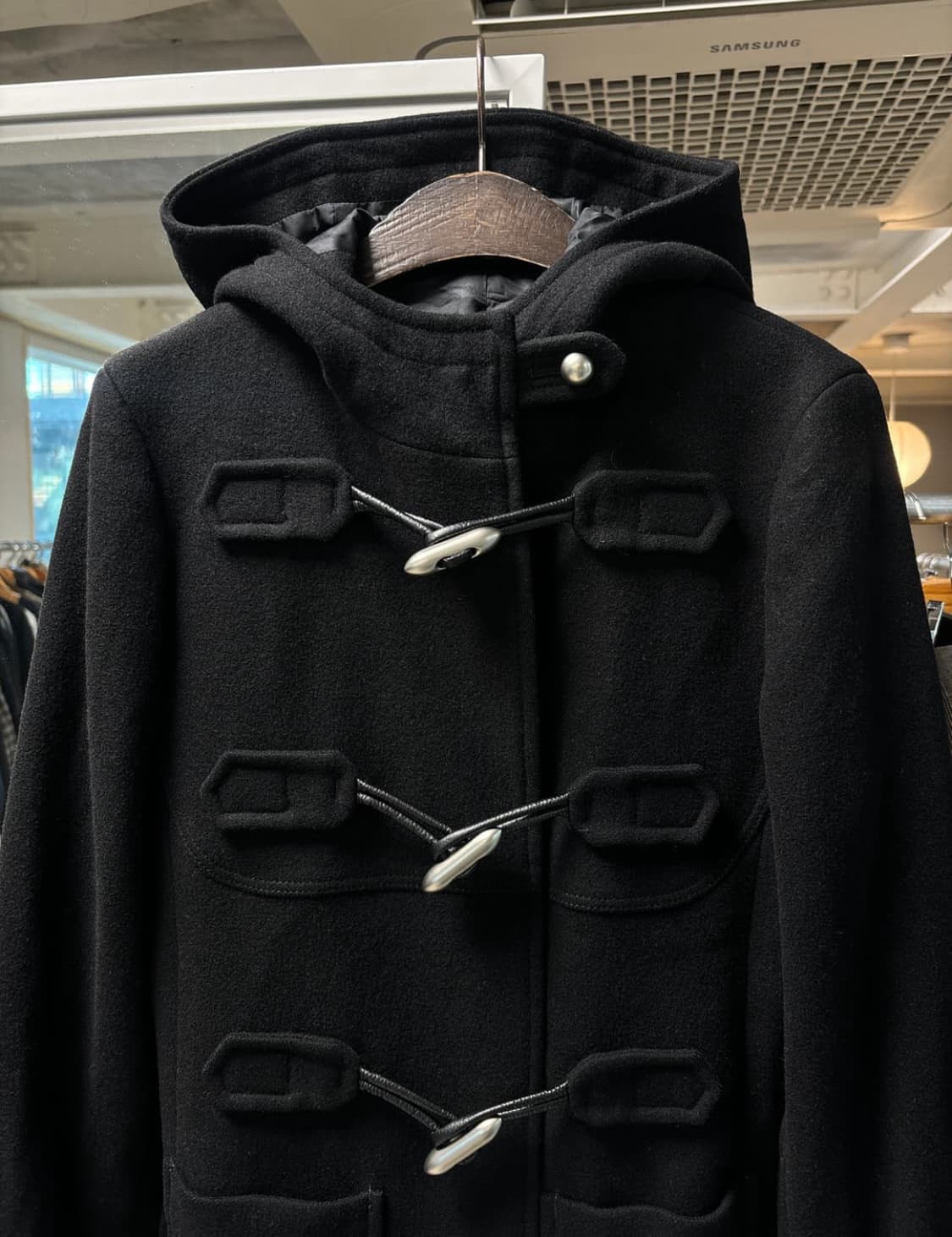 Kiyoko Takase 더플 후드 자켓 상품이미지3