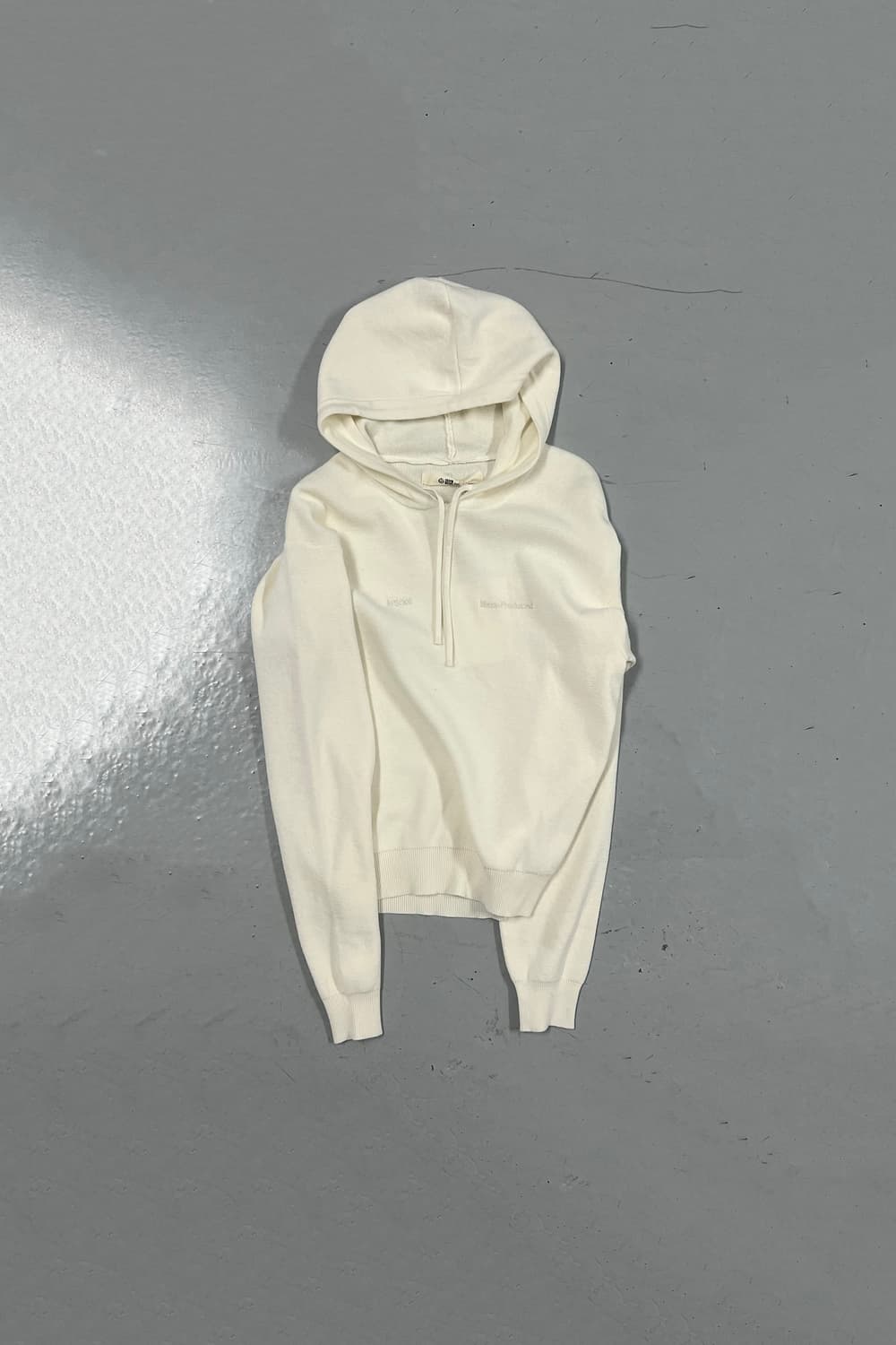 플라스틱 프로덕트 스피드 컨트롤 점퍼 아이보리 상품이미지1