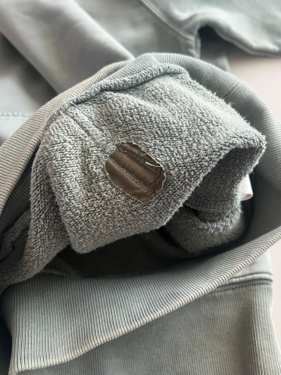 [L] 팔라스 워시드 아웃 트라이퍼 후드 그린 상품이미지6