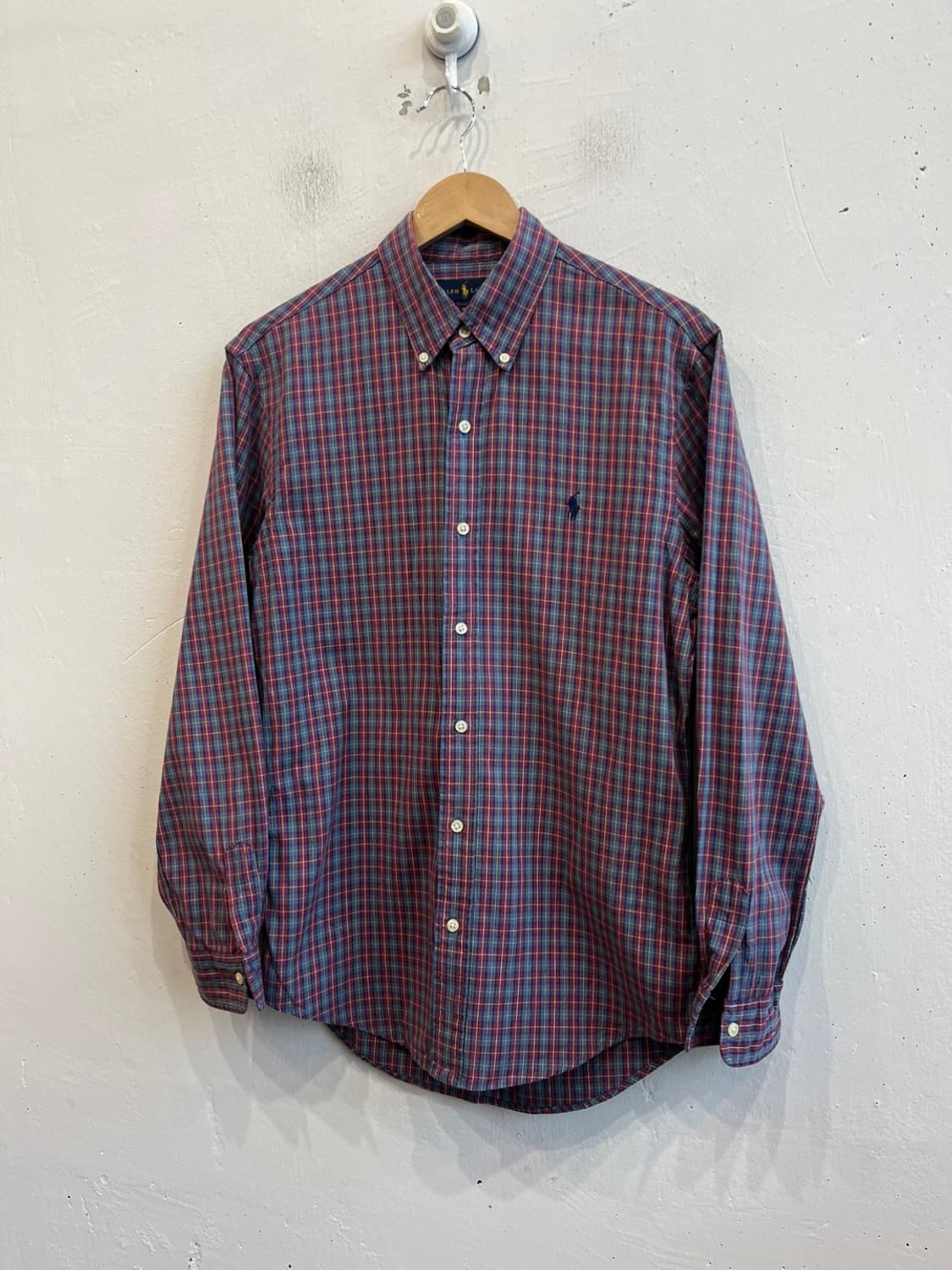 폴로랄프로렌 체크셔츠 M 상품이미지1