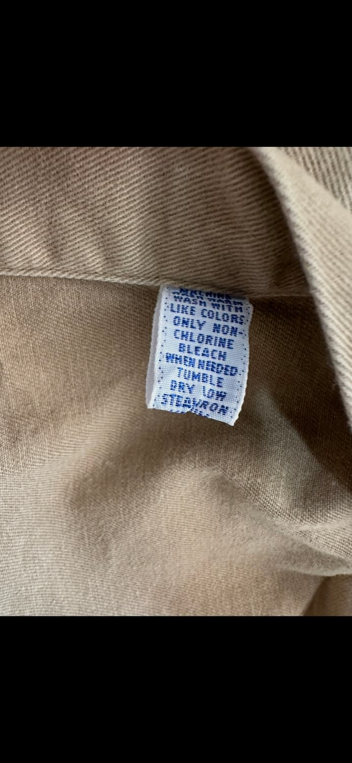 폴로 랄프로렌 베이지 셔츠 상품이미지8