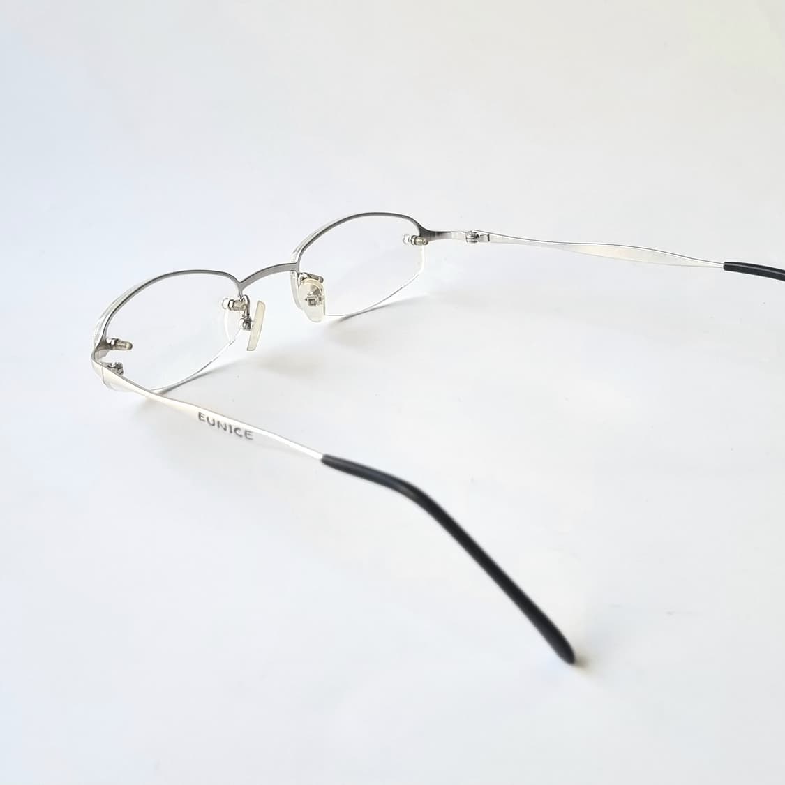 데드스탁 라인 포인트 무테 실버 안경테 465 상품이미지6