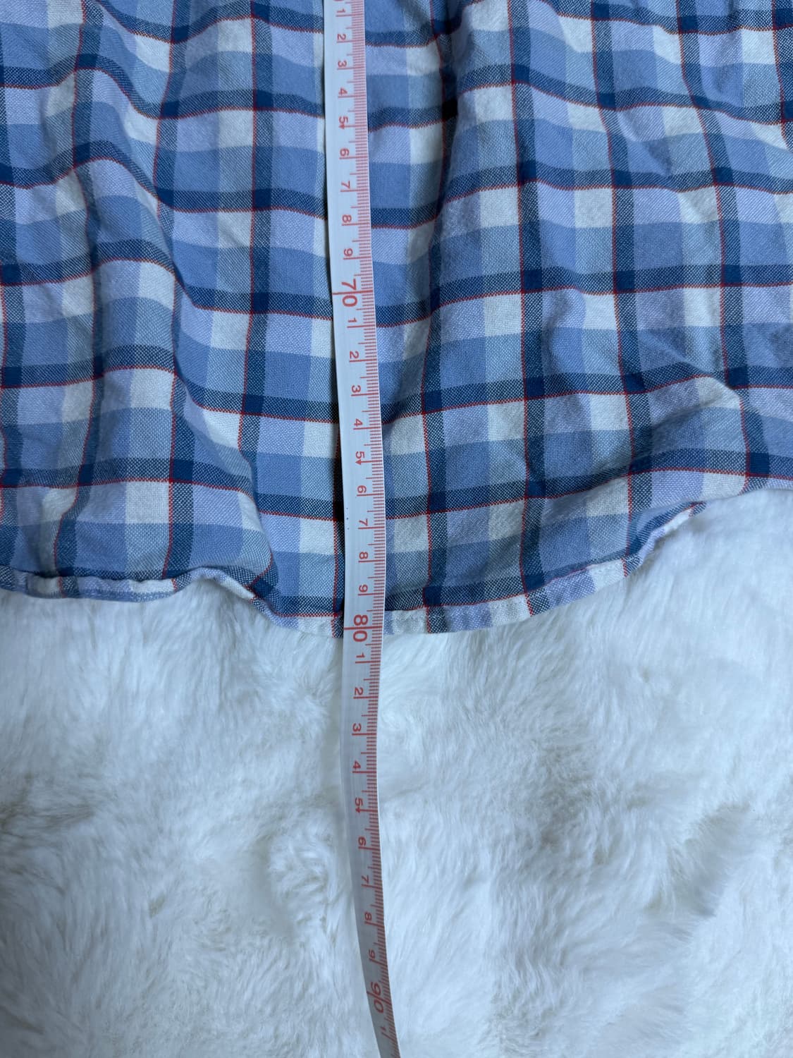 [XXL] 아메리칸 이글 체크 셔츠 블루 상품이미지6