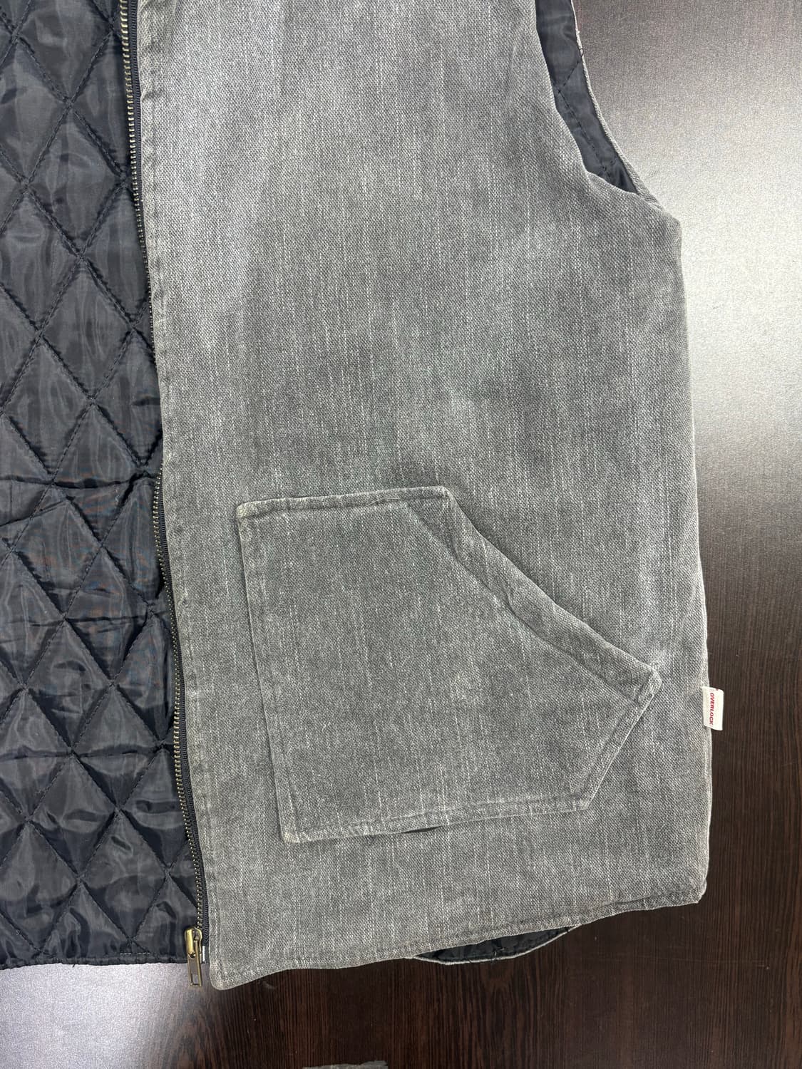 빈티지 패딩조끼 상품이미지4