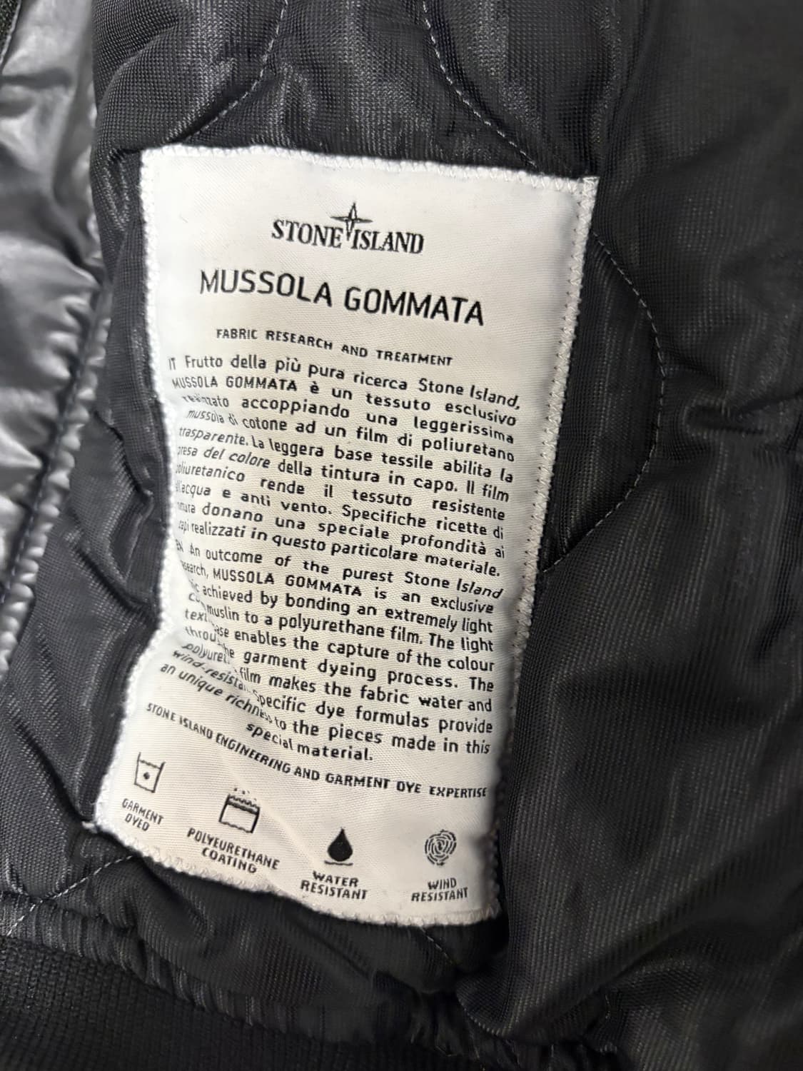 스톤아일랜드 무솔라 고마타 자켓 상품이미지2