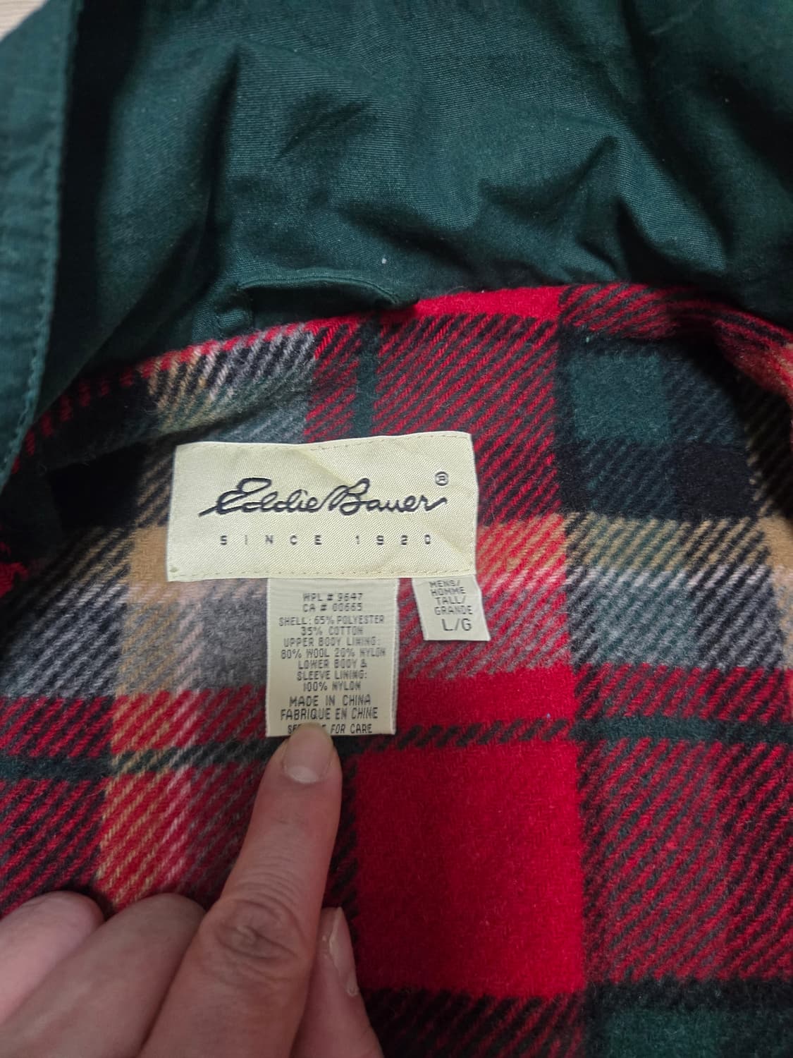 에디바우어 마운틴 파카 팝니다. 상품이미지2