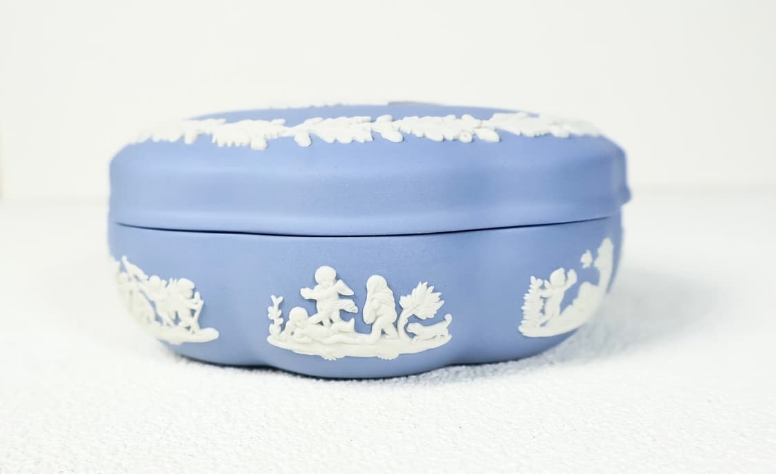 [영국앤틱] 웨지우드 제스퍼웨어 트링켓박스 보석함_ 페일블루 상품이미지9