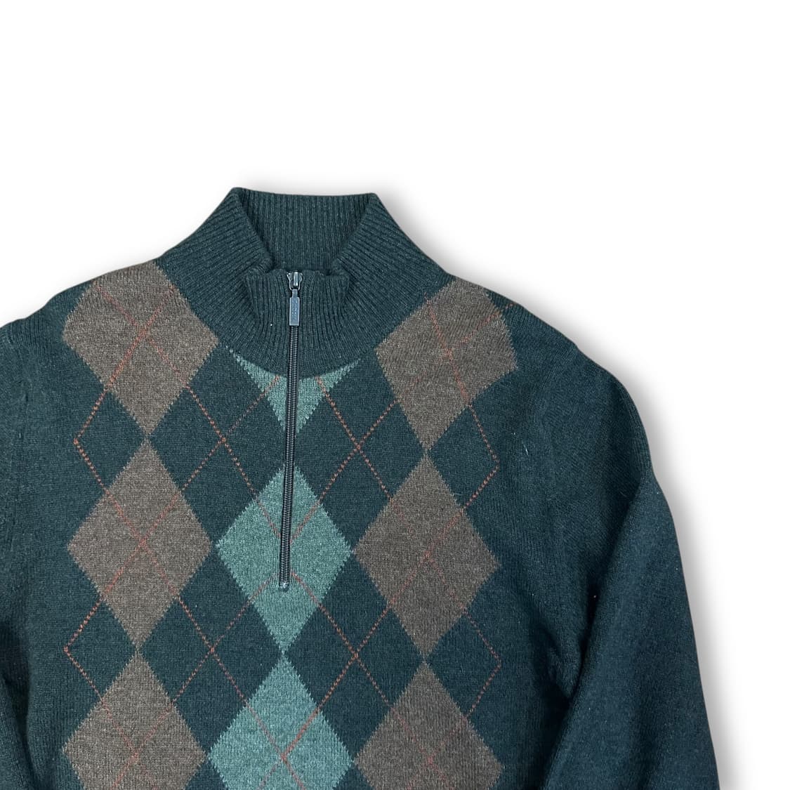 바버 램스울 하프집업 니트 상품이미지2