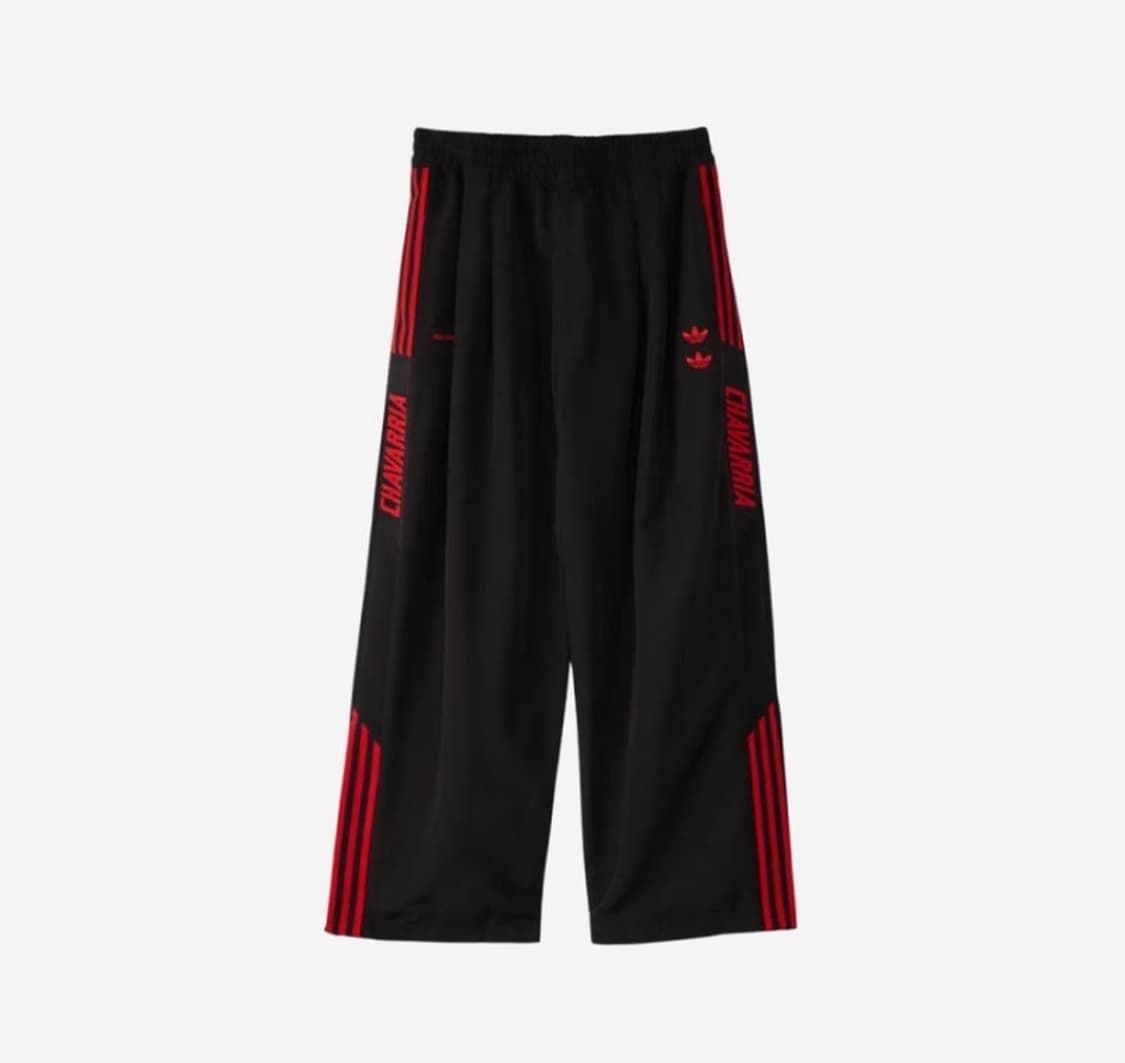 아디다스 윌리 차바리아 우븐 트랙 팬츠 블랙 상품이미지2