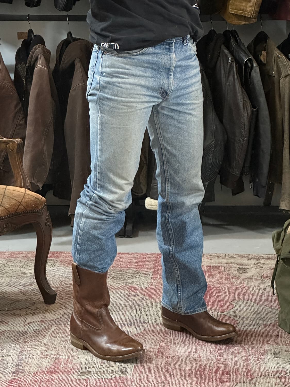 OG USA Made 레드윙 1155 페코스 웨스턴 부츠 상품이미지2