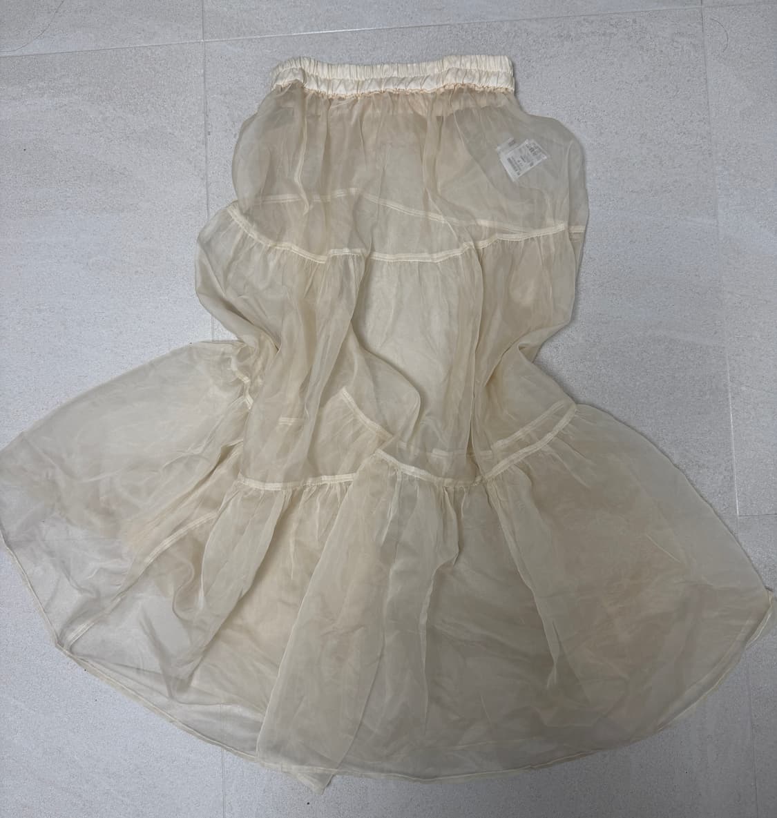 oganza sha skirt 오간자 캉캉 샤스커트  상품이미지1