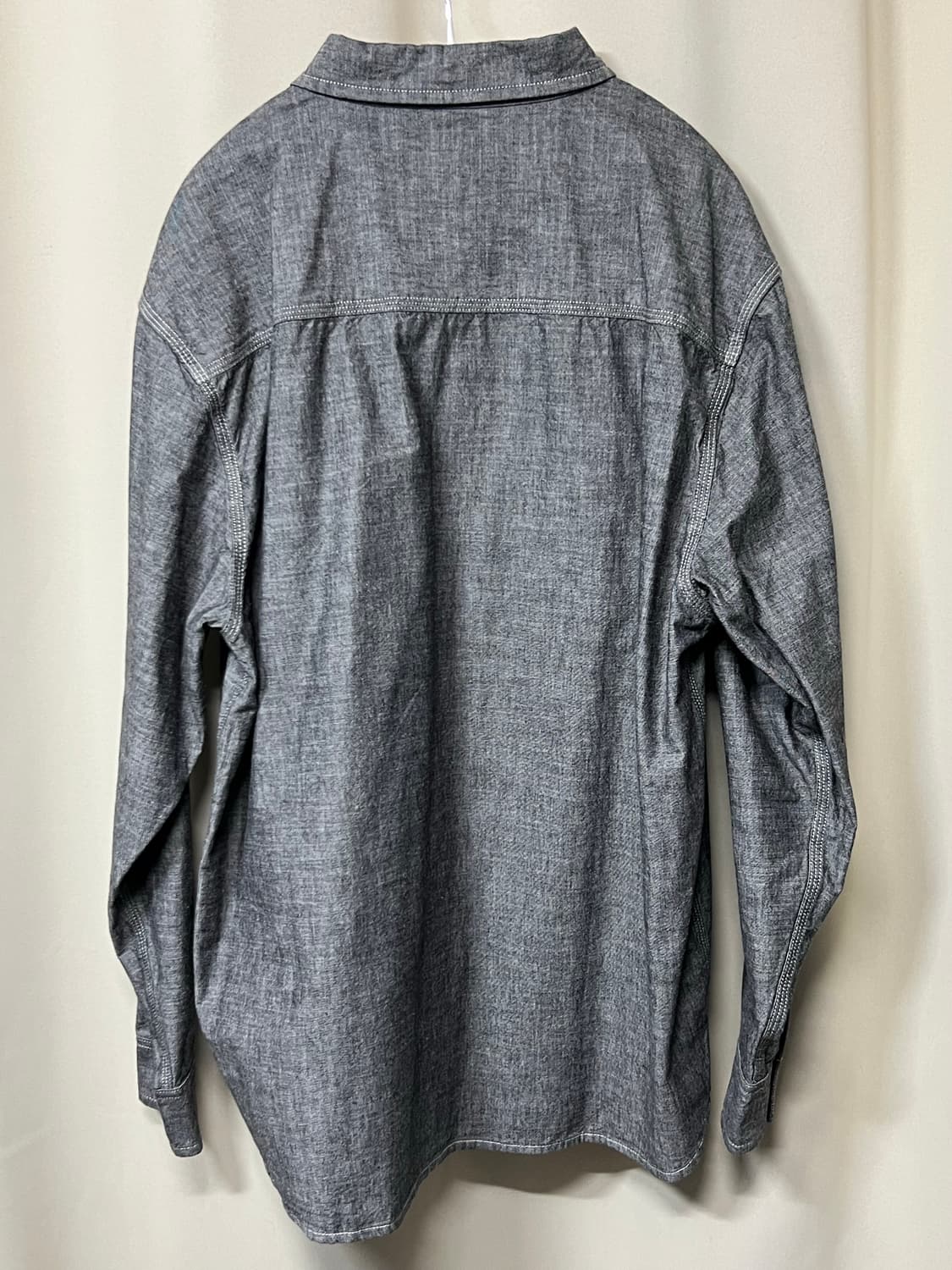 칼하트wip 클링크 하트 샴브레이 셔츠 XL 상품이미지3