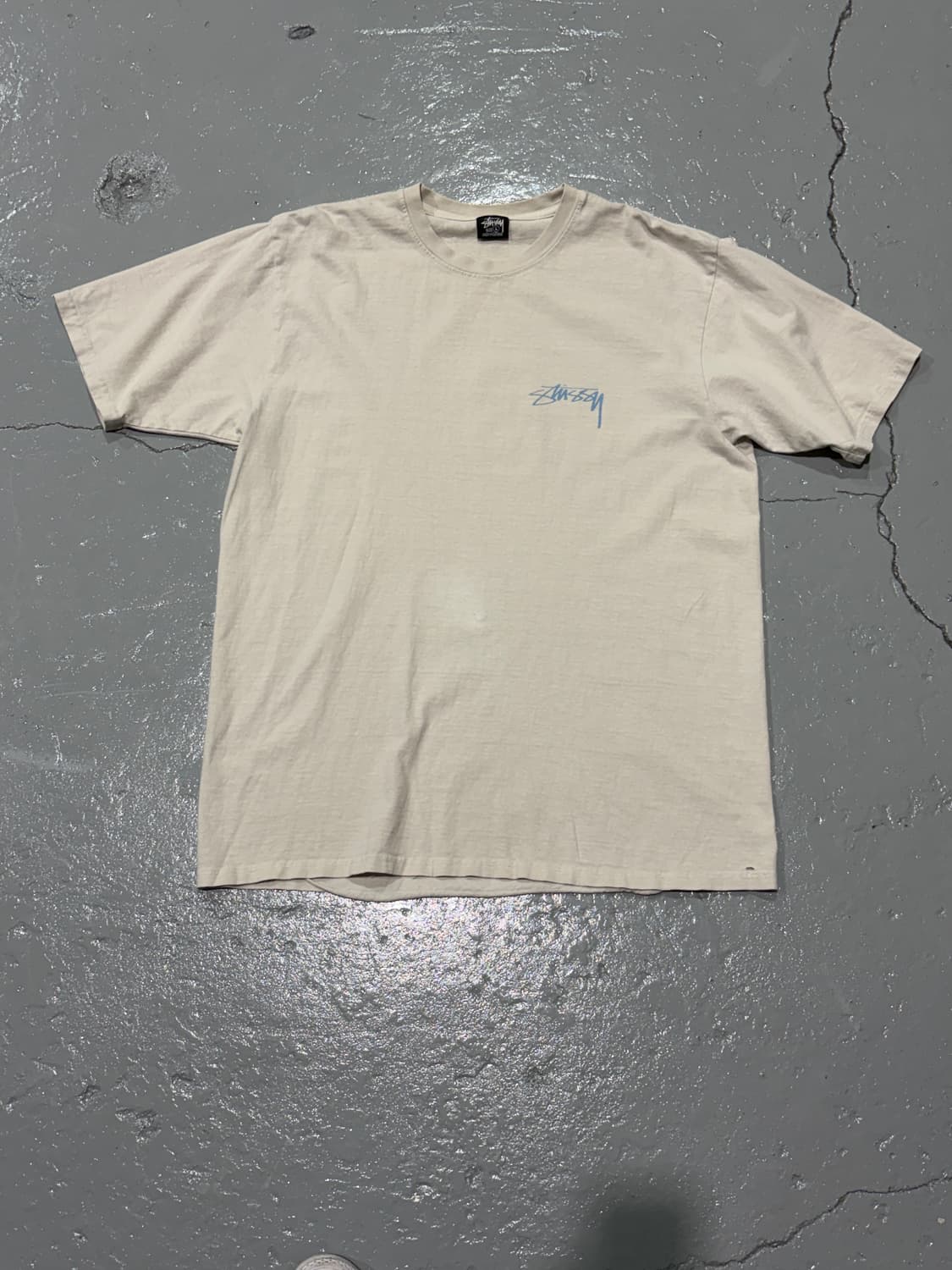 스투시(Stussy) 스태츄 피그먼트 다이드 반팔 티셔츠 상품이미지3