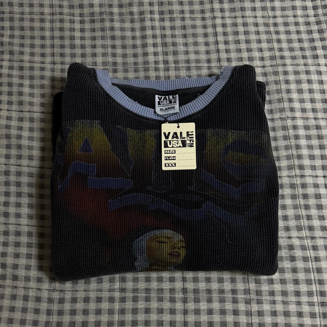 Vale WRATH OF FAITH THERMAL 빈티지 니트 긴팔티 상품이미지5