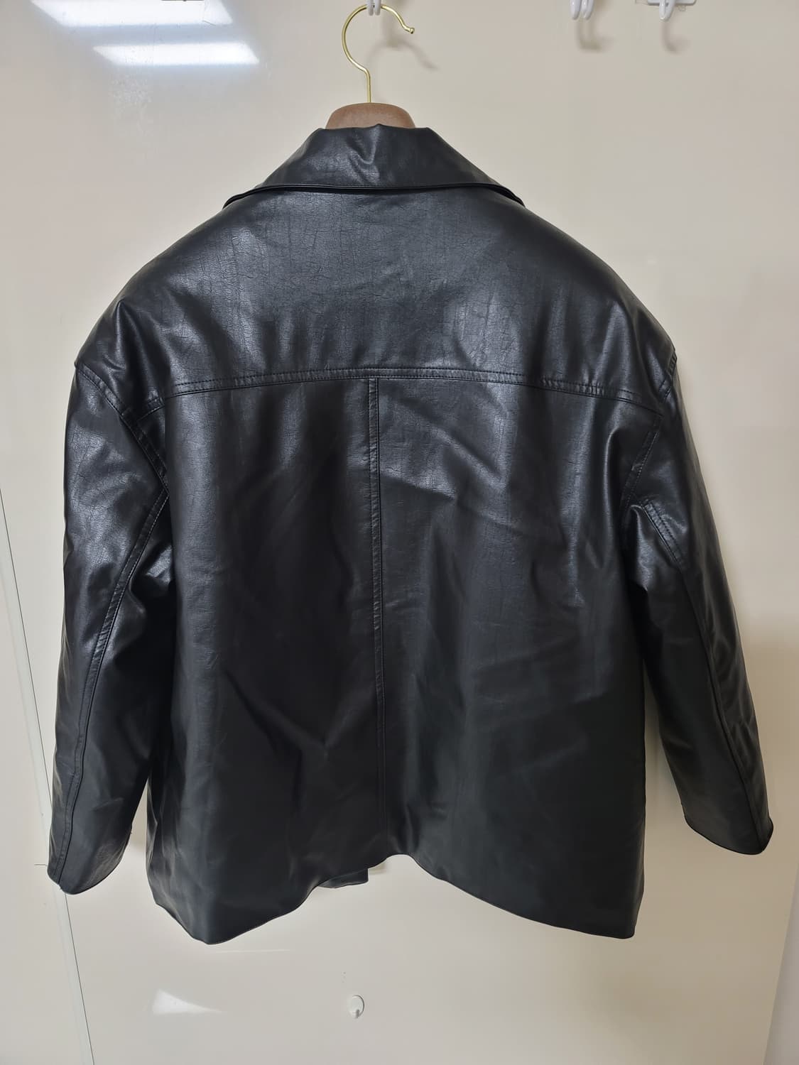 벨티트 인조가죽 자켓 100정사이즈 상태극상 상품이미지2