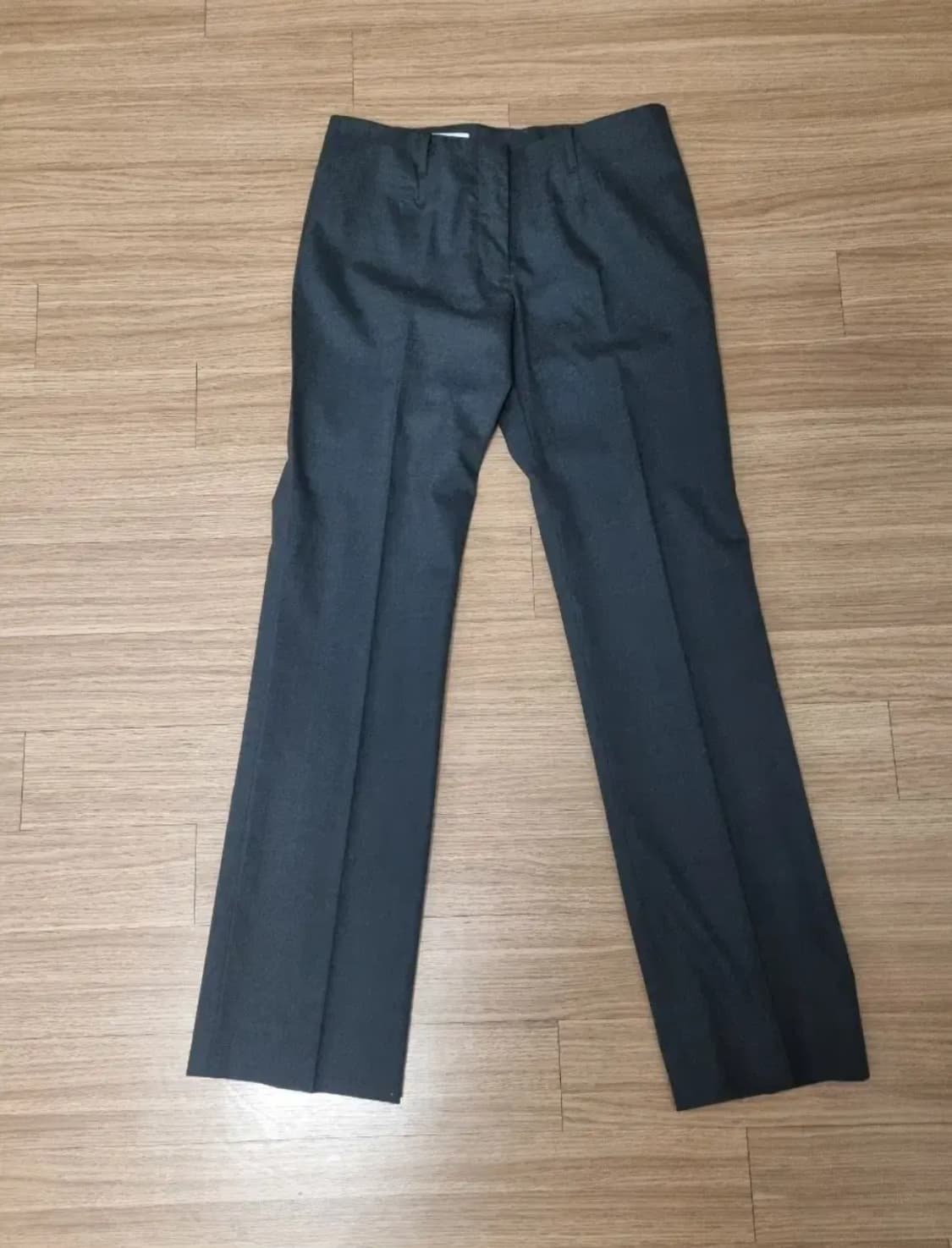 질샌더 여성 울 슬랙스 차콜 상품이미지1