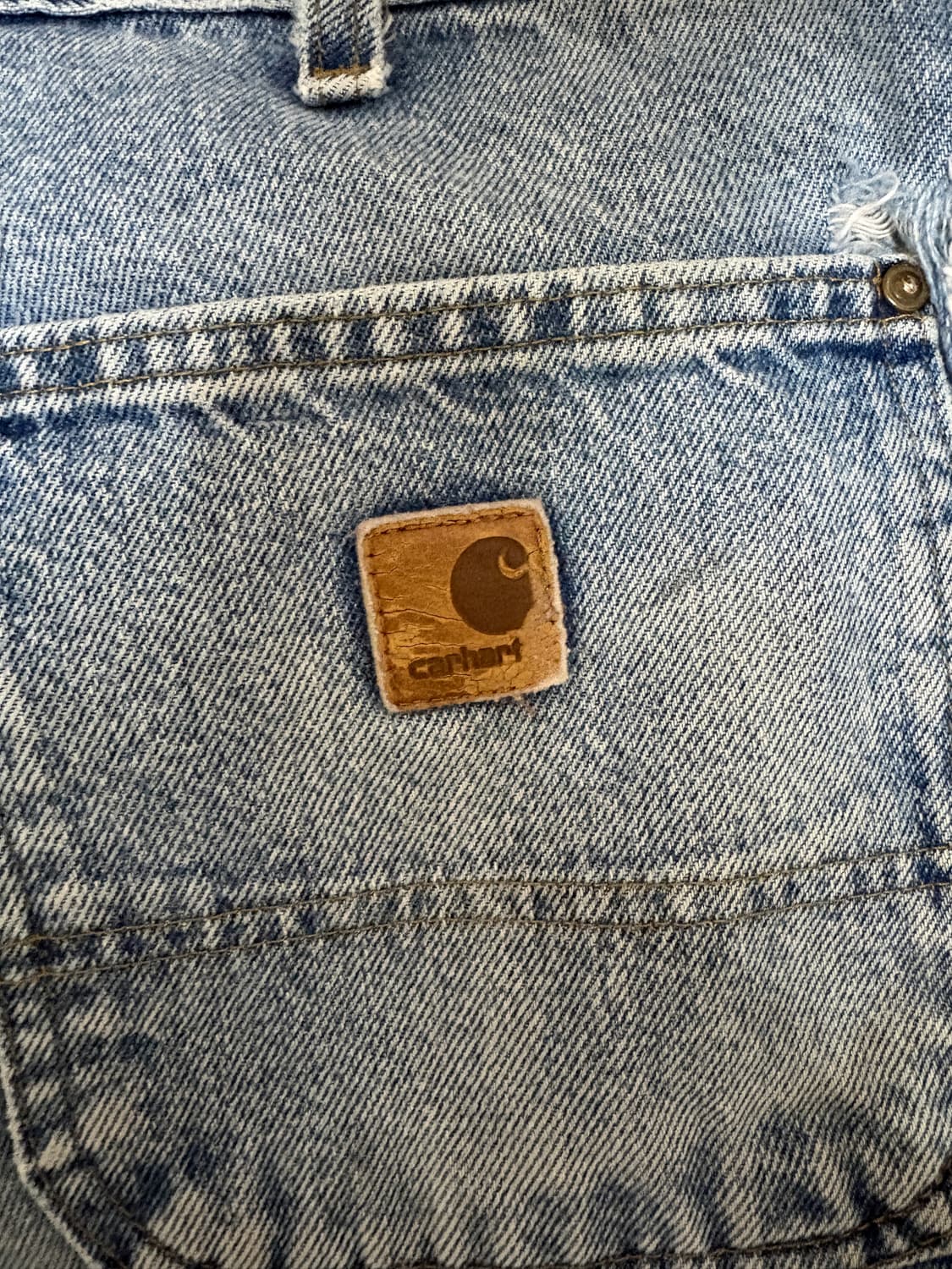 칼하트 더블니 B73 dst 34x30 상품이미지4