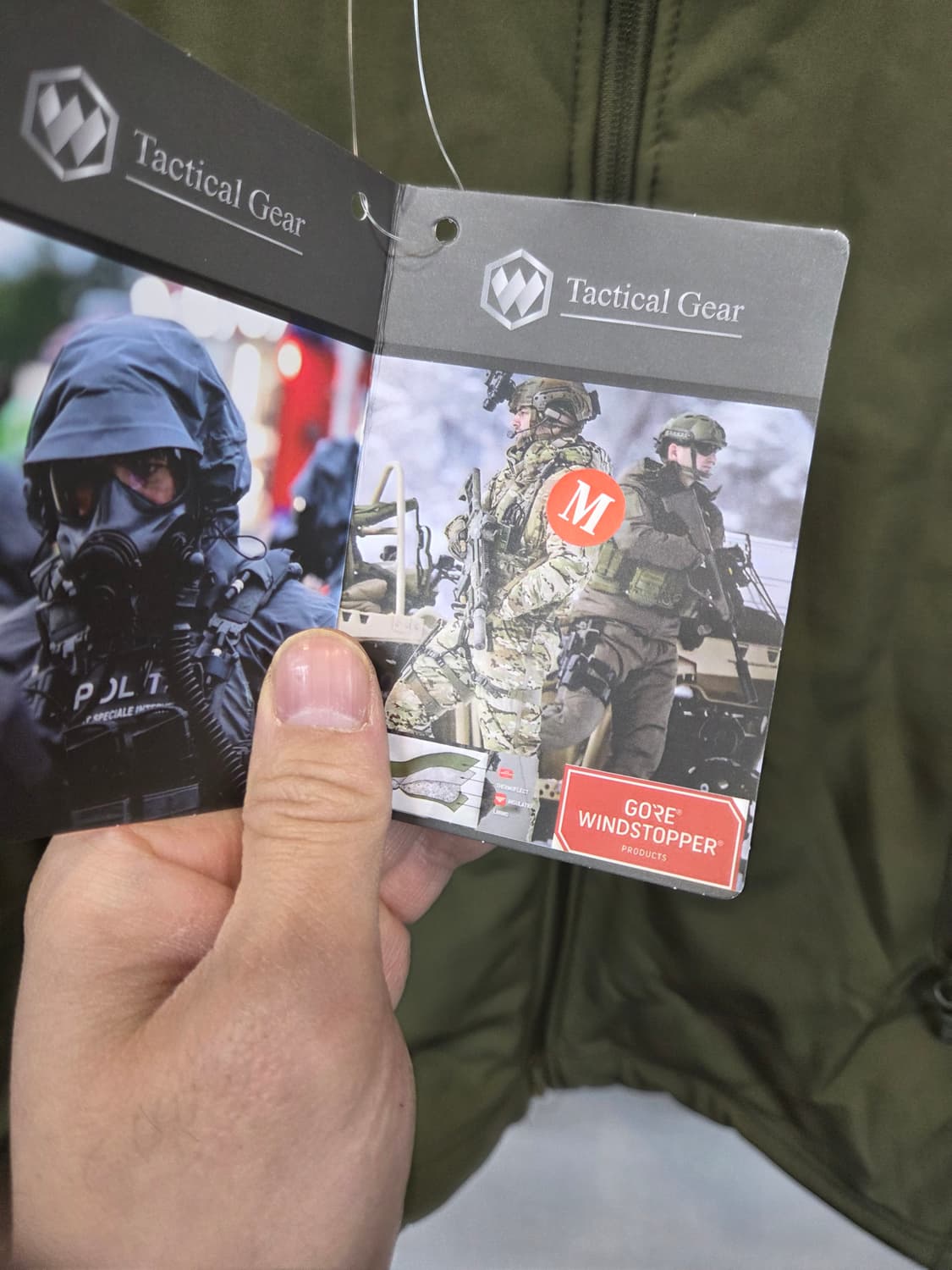  밀리터리 택티컬 기어 윈드스토퍼 투웨이 자켓 M 상품이미지5