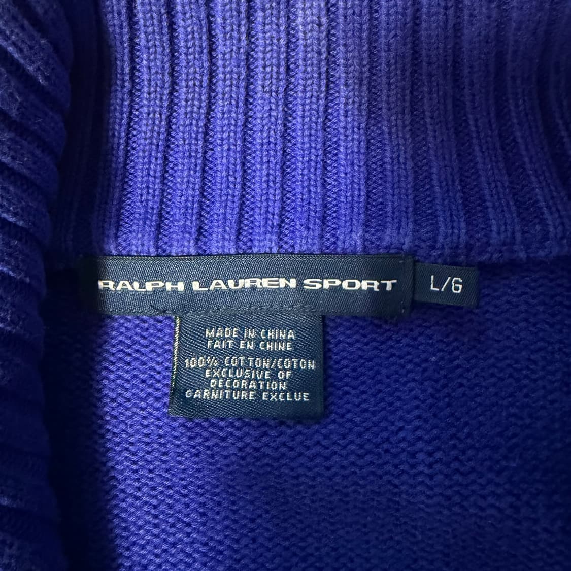 폴로 랄프로렌 스포츠 니트집업 상품이미지3