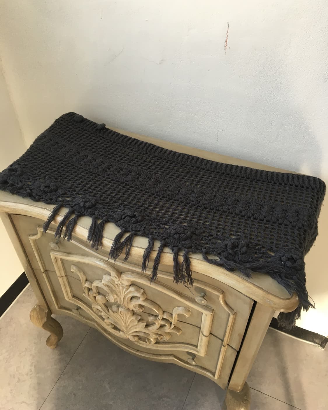  fringe net cape 상품이미지2