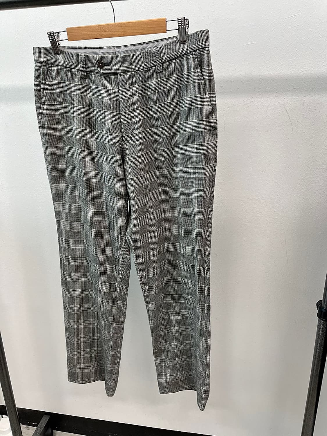 32) 버버리 골프 울 체크 슬랙스  상품이미지1