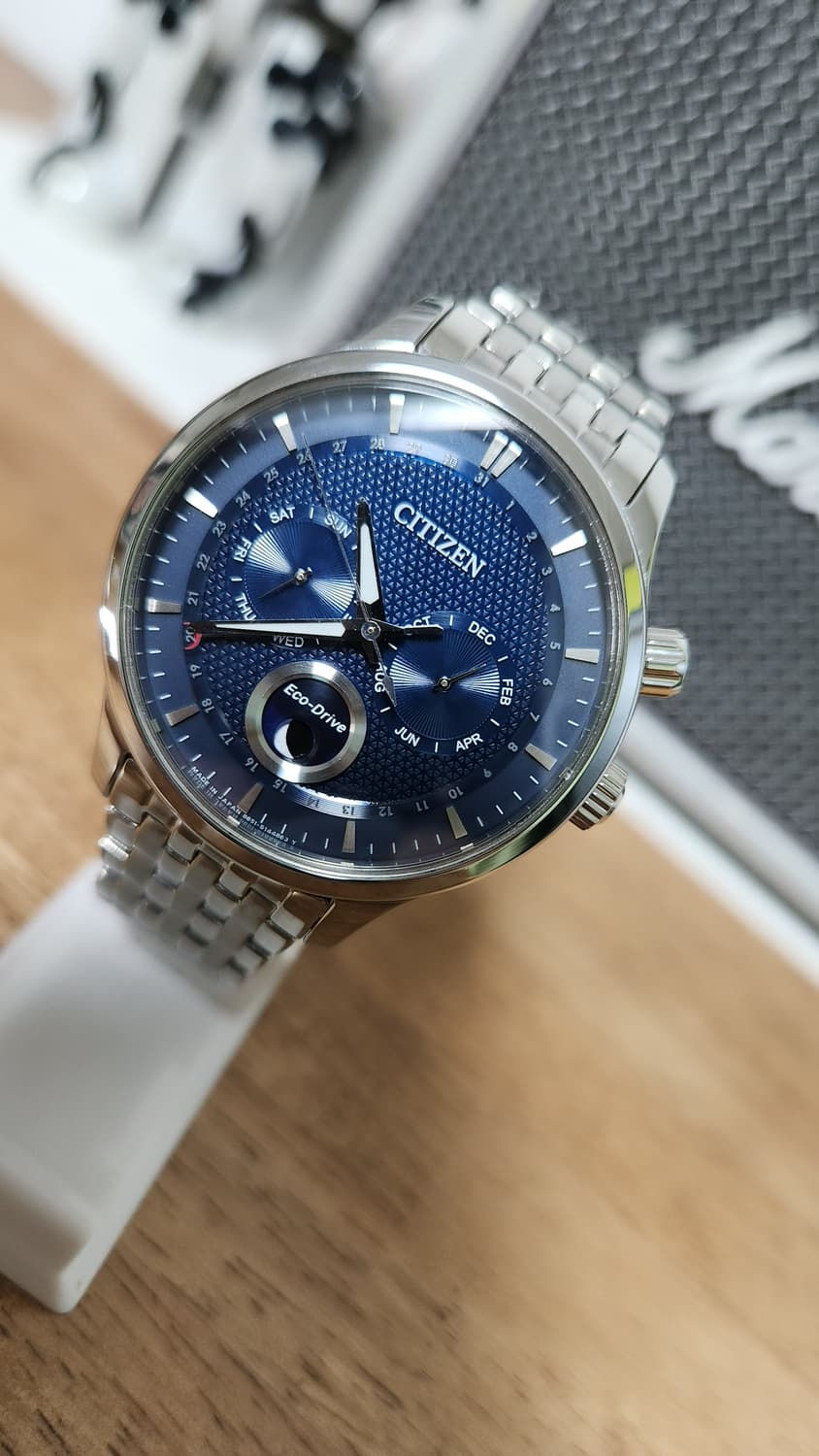 # 시티즌 메탈시계 에코드라이브 문페이즈 남성명품 시계 급처 상품이미지2