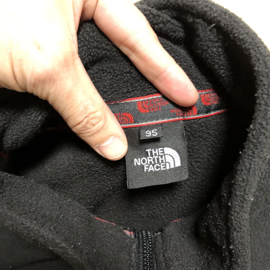 (95) 노스페이스 NORTH FACE 플리스 자켓 블랙 노스페이스 후리 상품이미지4