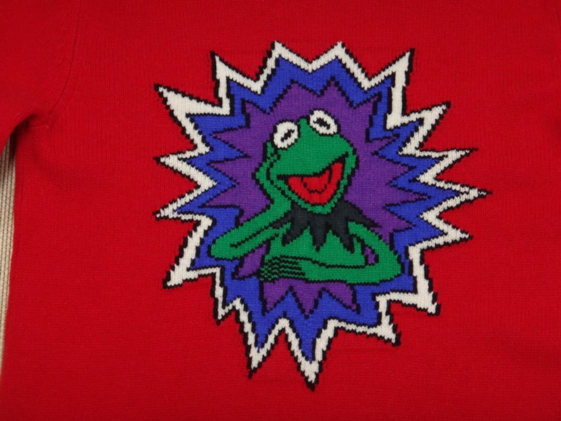 (호칭1) 산드로 머펫 캡슐 컬렉션 울 라운드넥 니트 상품이미지4