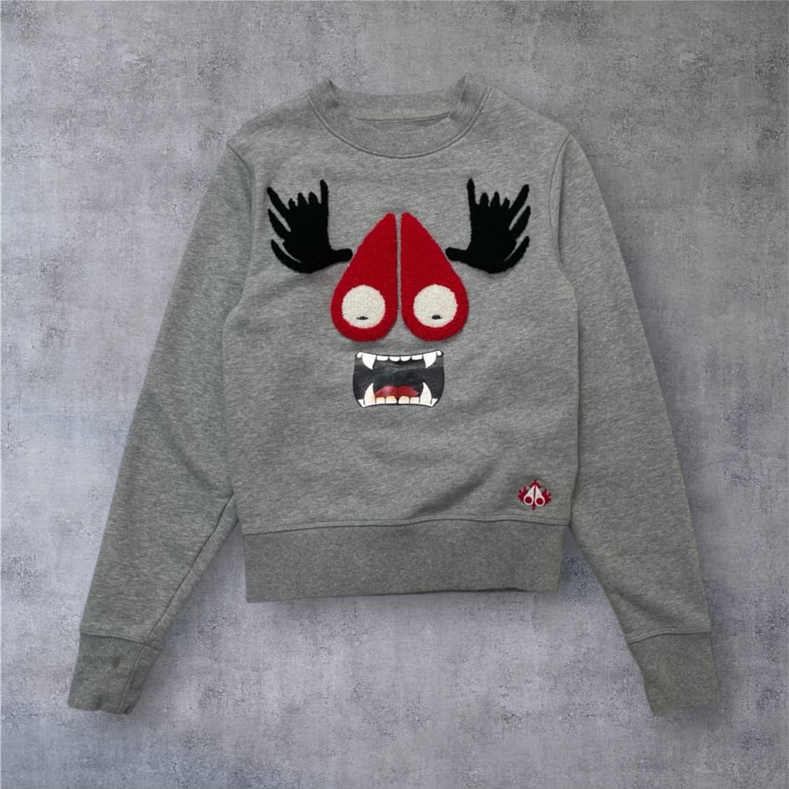 무스너클 Moose knuckles 그레이 무스 몬스터 맨투맨 XS 상품이미지1